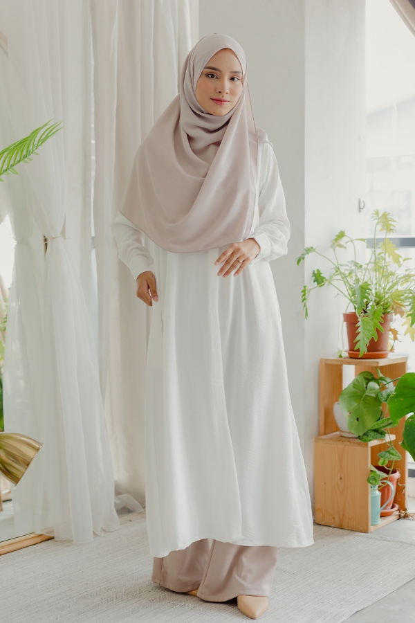 Flexi Cardigan - White Flexi Cardigan - White